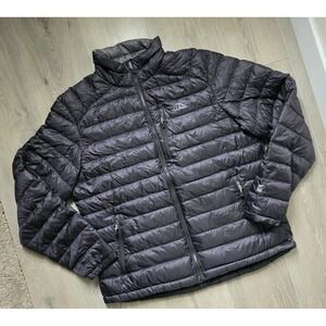 L.L. Bean Mens XL Black Ultralight 850 Down Jacket Downtek Pertex Packable